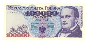 People's Republic of Poland, 100,000 zloty 1993, series L