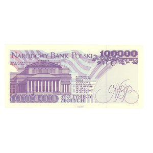 PRL, 100.000 złotych 1993, seria L