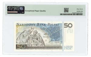 III RP - 50 zloty 2006, John Paul II - PMG 67 EPQ