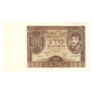 II RP, 100 złotych 1934, seria C.K.