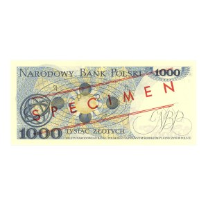 PRL, 1.000 złotych 1979, seria BM 0000000, WZÓR No 1783*