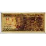 PRL, 500 złotych 1979, seria AZ 0000000 - WZÓR No 2433*