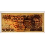 PRL, 20.000 złotych 1989, seria A 0000000 WZÓR No 1383*