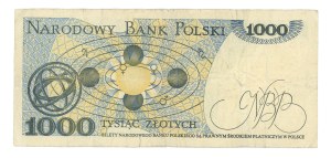 People's Republic of Poland, 1000 gold 1979, GG series, DESTRUKT