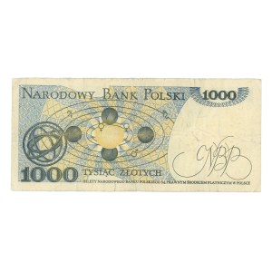PRL, 1.000 złotych 1979, seria GG, DESTRUKT