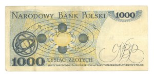 People's Republic of Poland, 1,000 zlotys 1975 - series A