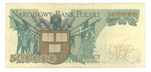 People's Republic of Poland, 500,000 zloty 1990, series M