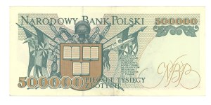 People's Republic of Poland, 500,000 zloty 1990, series B