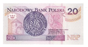 Third Republic, 20 gold 1994, AA series