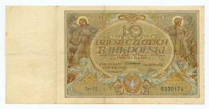 II RP, 10 gold 1929, Ser. FE.