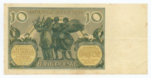 II RP, 10 gold 1929, Ser. FE.