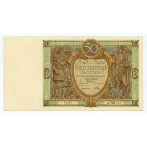 II RP, 50 złotych 1929, Ser. EL.