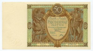 II RP, 50 gold 1929, Ser. EL.