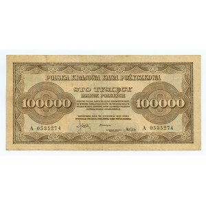 100.000 marek polskich 1923, seria A