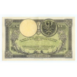 II RP, 500 złotych 1919 (1924), seria S.A.