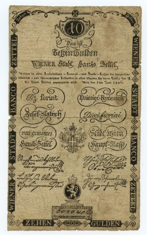 Austria, 10 Rhenish guilders 1806