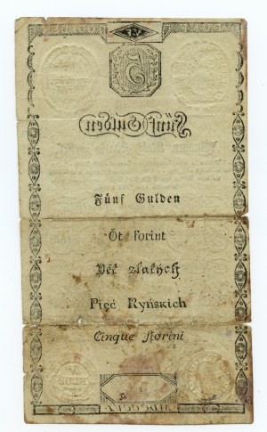 Austria, 5 Rhenish guilders 1806
