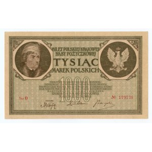 1.000 marek polskich 1919, Ser. D