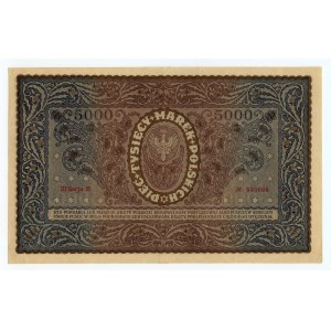 II RP, 5.000 marek polskich 1920, III Serja H
