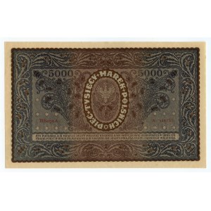 5.000 marek polskich 1920, III Serja A