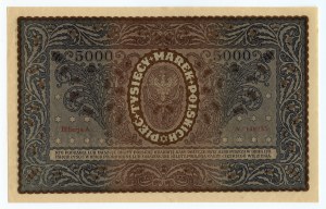5,000 Polish marks 1920, III Series A