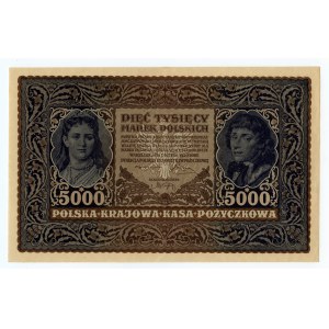 5.000 marek polskich 1920, III Serja A