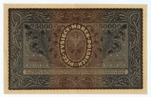 5,000 Polish marks 1920, III Series A