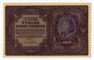 II RP, 1,000 Polish marks 1919, 1st Series AO