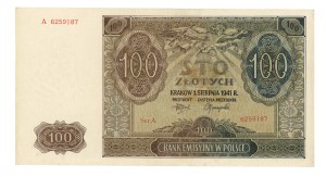 100 zloty 1941, series A