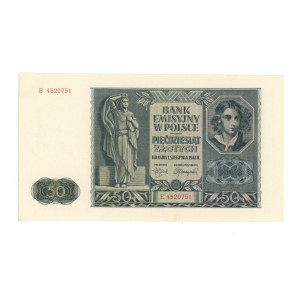 GG, 50 złotych 1941, seria E