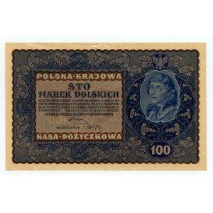 100 marek polskich 1919, ID SERJA I