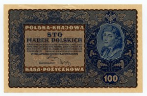 II RP, 100 Polish marks 1919, ID SERJA I