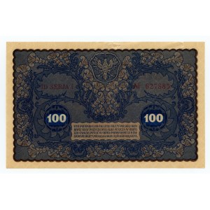 100 marek polskich 1919, ID SERJA I