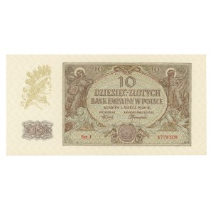 10 złotych 1940, seria J