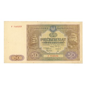 50 złotych 1946, seria F