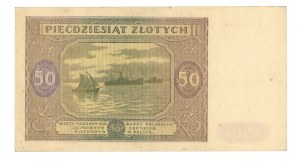50 zloty 1946, series F