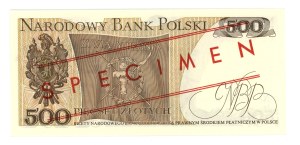 People's Republic of Poland, 500 gold 1979, series AZ 0000000, MODEL No 0603*.