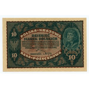 10 marek polskich 1919, II Serja BK
