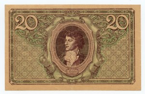 20 Polish marks 1919, IC series