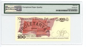 People's Republic of Poland, 100 zloty 1986, TA series, PMG 65 EPQ