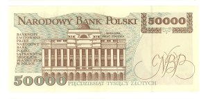 People's Republic of Poland, 50,000 zloty 1993, series E