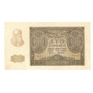 GG, 100 złotych 1940, Ser. B