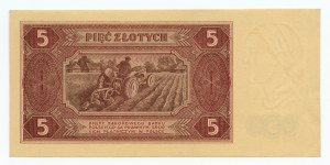 5 gold 1948, BI series