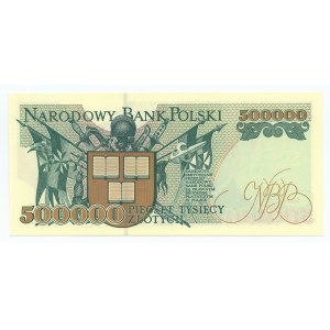 PRL, 500.000 złotych 1993, seria Z