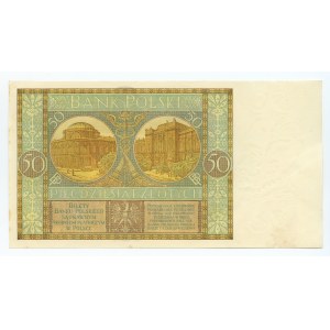II RP, 50 złotych 1929, seria DI.