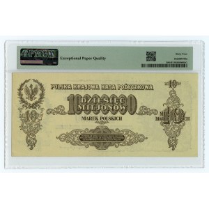 10.000.000 marek polskich 1923, seria D, PMG 64 EPQ