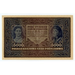 5.000 marek polskich 1919, III Serja G