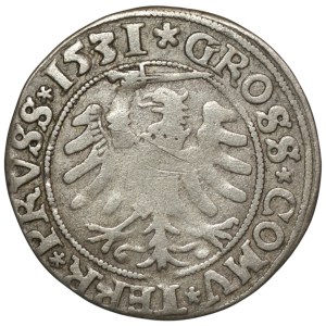 Sigismund I the Old, Grosz for Prussian lands 1531, Toruń