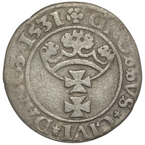 Sigismund I the Old, Grosz 1531, Gdańsk