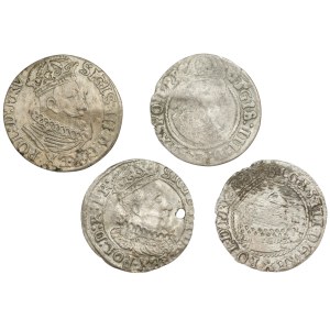 Zygmunt III Waza, Zestaw groszy 1623-27, Gdańsk